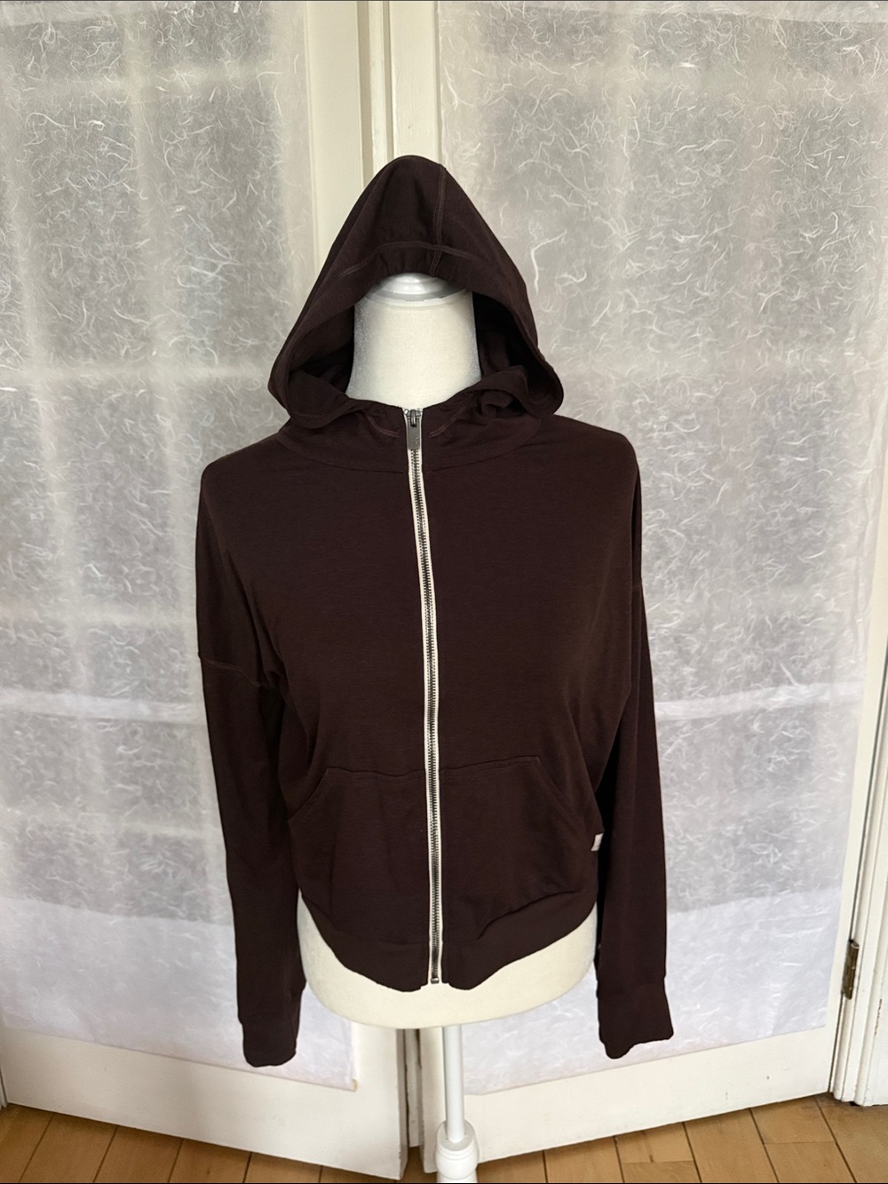 Vuori Halo zipper Jacket in Brown